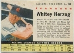 Whitey Herzog COM (Kansas City Athletics)